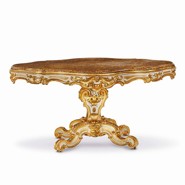 TAVOLO DA CENTRO, SECOLO XIX  - Asta INTERNATIONAL FINE ART - Associazione Nazionale - Case d'Asta italiane