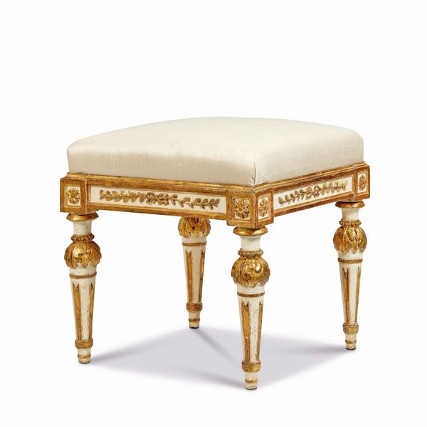 SGABELLO, FRANCESCO BOLGI&Eacute;,&nbsp; (ATTR.), TORINO, 1770-1780 CIRCA  - Asta INTERNATIONAL FINE ART - Associazione Nazionale - Case d'Asta italiane