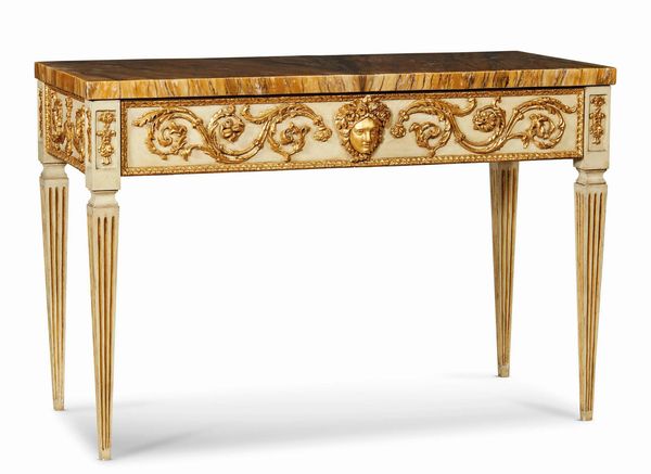 CONSOLE IN STILE LUIGI XVI, SECOLO XX  - Asta INTERNATIONAL FINE ART - Associazione Nazionale - Case d'Asta italiane