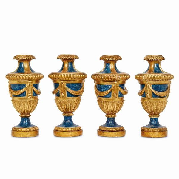 QUATTRO VASI, SICILIA, SECOLO XVIII  - Asta INTERNATIONAL FINE ART - Associazione Nazionale - Case d'Asta italiane