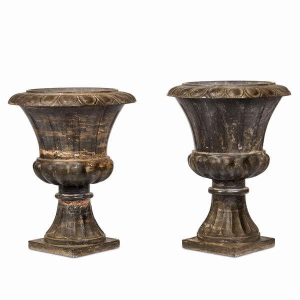 COPPIA DI VASI, ROMA, SECOLO XIX  - Asta INTERNATIONAL FINE ART - Associazione Nazionale - Case d'Asta italiane