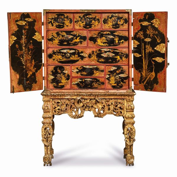 CABINET, GIAPPONE, SECOLO XIX  - Asta INTERNATIONAL FINE ART - Associazione Nazionale - Case d'Asta italiane