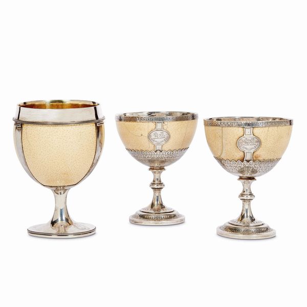 TRE COPPE, INGHILTERRA, SECOLO XIX-XX  - Asta INTERNATIONAL FINE ART - Associazione Nazionale - Case d'Asta italiane