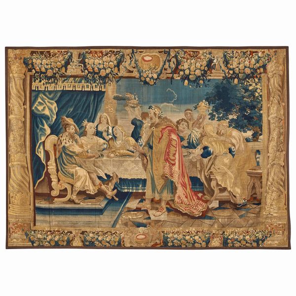 ARAZZO, ANVERSA, PROBABILMENTE MANIFATTURA DI PHILIPP WAUTERS, 1675-1680 CIRCA  - Asta INTERNATIONAL FINE ART - Associazione Nazionale - Case d'Asta italiane