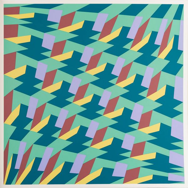 Franco Grignani : 5 Diagonali Iperboliche  - Asta Selected Prints - Associazione Nazionale - Case d'Asta italiane