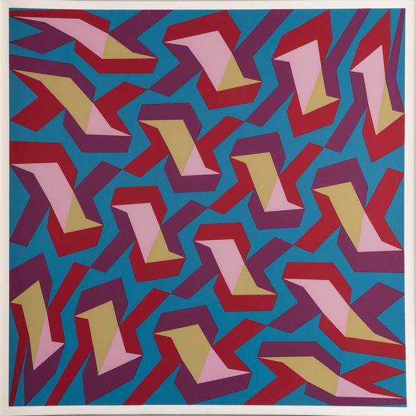 Franco Grignani : 5 Diagonali Iperboliche  - Asta Selected Prints - Associazione Nazionale - Case d'Asta italiane