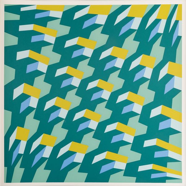 Franco Grignani : 5 Diagonali Iperboliche  - Asta Selected Prints - Associazione Nazionale - Case d'Asta italiane