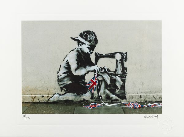 Banksy : Slave Labour  - Asta Selected Prints - Associazione Nazionale - Case d'Asta italiane