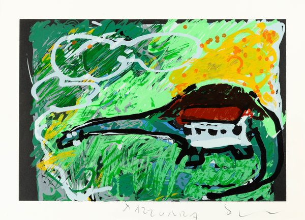MARIO SCHIFANO : Senza titolo  - Asta Selected Prints - Associazione Nazionale - Case d'Asta italiane