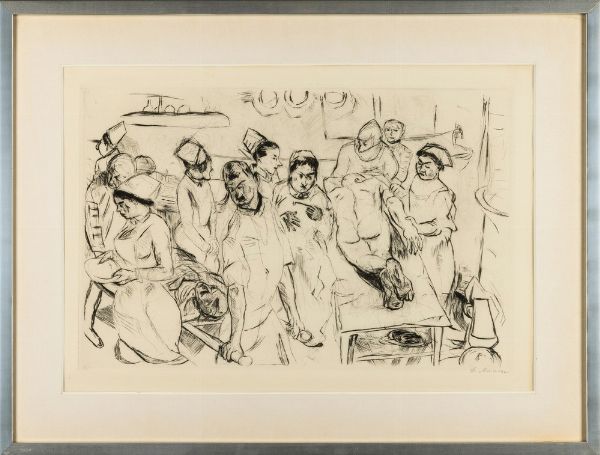 Max Beckmann : Gro�e Operation  - Asta Selected Prints - Associazione Nazionale - Case d'Asta italiane