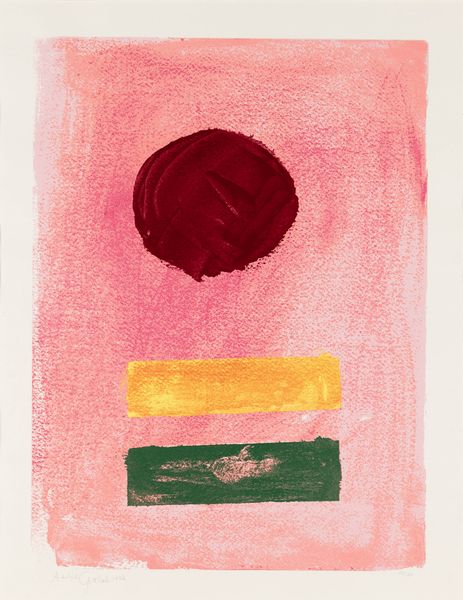 Adolph Gottlieb : Pink Ground  - Asta Selected Prints - Associazione Nazionale - Case d'Asta italiane