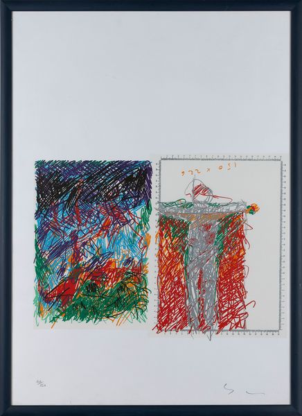 MARIO SCHIFANO : Senza titolo  - Asta Selected Prints - Associazione Nazionale - Case d'Asta italiane