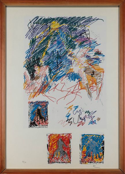 MARIO SCHIFANO : Senza titolo  - Asta Selected Prints - Associazione Nazionale - Case d'Asta italiane