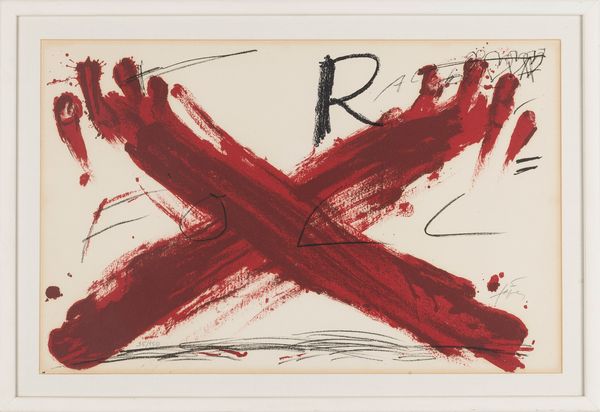 Antoni Tapies : Foll  - Asta Selected Prints - Associazione Nazionale - Case d'Asta italiane