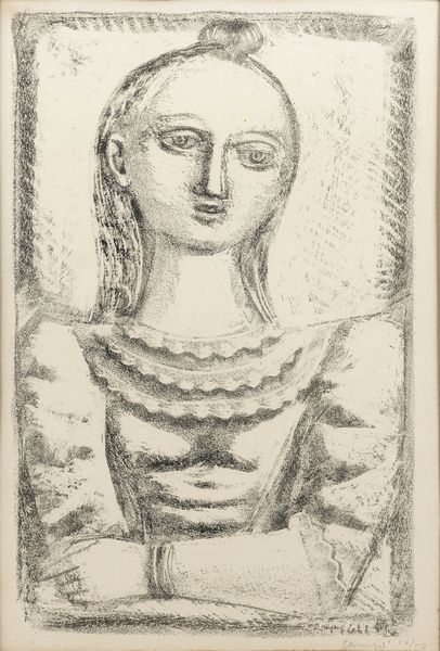 Massimo Campigli : Ragazza  - Asta Selected Prints - Associazione Nazionale - Case d'Asta italiane