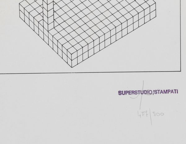 SUPERSTUDIO GROUP : Lotto composto da 3 grafiche  - Asta Selected Prints - Associazione Nazionale - Case d'Asta italiane