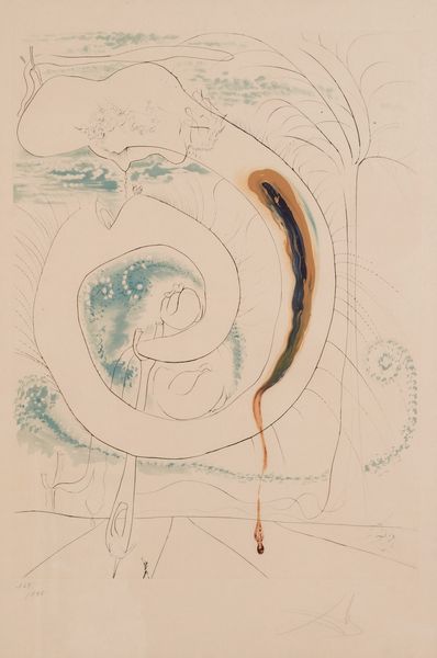 Salvador Dalì : Le Cercle viscéral du cosmos  - Asta Selected Prints - Associazione Nazionale - Case d'Asta italiane
