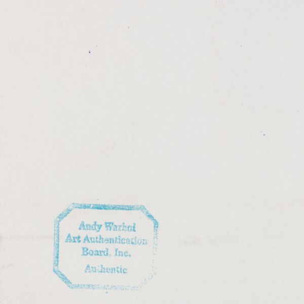 Andy Warhol : Vanishing Animals (Komodo Monitor)  - Asta Selected Prints - Associazione Nazionale - Case d'Asta italiane