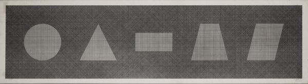 Sol LeWitt : Six Geometric Figures & All Their Combinations, Plate #61  - Asta Selected Prints - Associazione Nazionale - Case d'Asta italiane