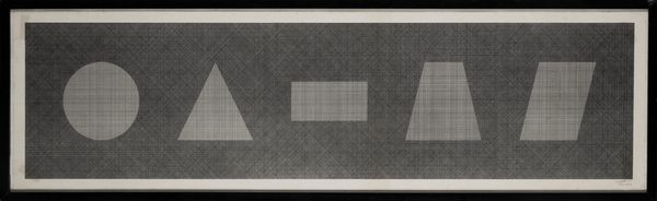 Sol LeWitt : Six Geometric Figures & All Their Combinations, Plate #61  - Asta Selected Prints - Associazione Nazionale - Case d'Asta italiane