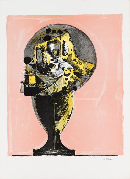Graham Sutherland : Thorn tree; Thorn structure; Three-headed rock II;  Three-headed rock III; Standing rock form; Picton; Oval rock  - Asta Selected Prints - Associazione Nazionale - Case d'Asta italiane