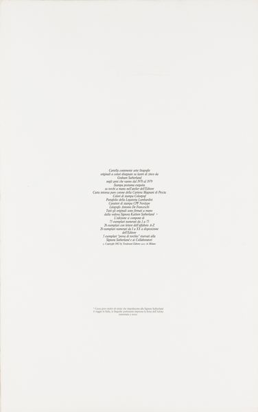 Graham Sutherland : Thorn tree; Thorn structure; Three-headed rock II;  Three-headed rock III; Standing rock form; Picton; Oval rock  - Asta Selected Prints - Associazione Nazionale - Case d'Asta italiane