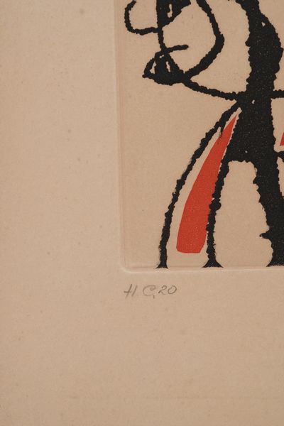 Joan Mirò : Le criquet II  - Asta Selected Prints - Associazione Nazionale - Case d'Asta italiane