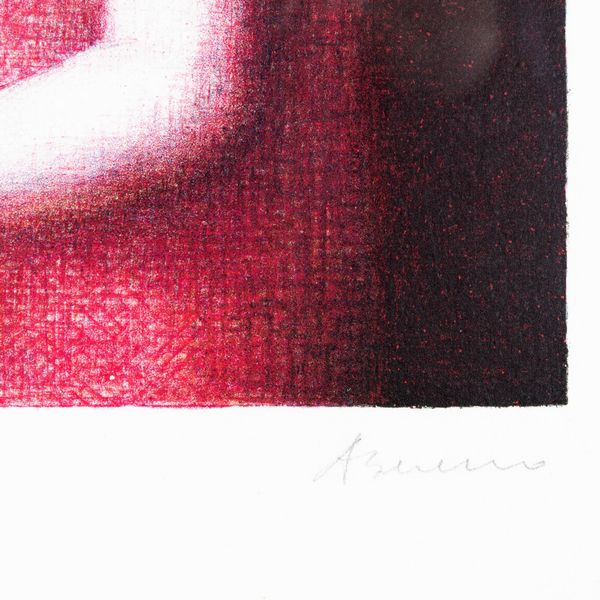 Antonio Bueno : Figura femminile con marinaretto  - Asta Selected Prints - Associazione Nazionale - Case d'Asta italiane