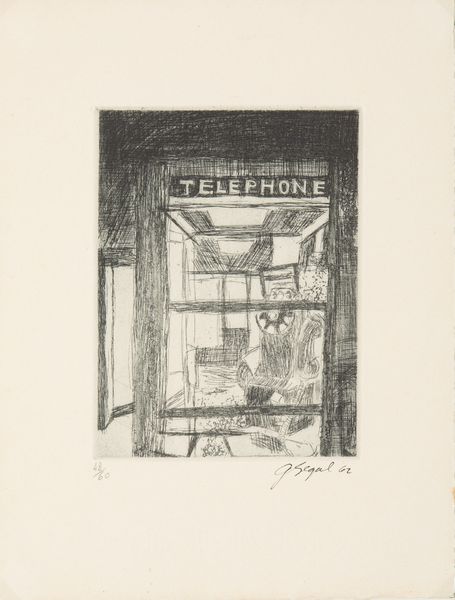 George Segal : Telephone  - Asta Selected Prints - Associazione Nazionale - Case d'Asta italiane