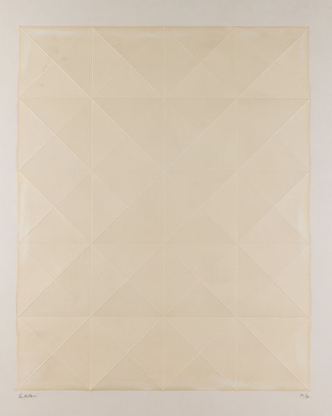 ENRICO CASTELLANI : Senza titolo - Cordonatura  - Asta Selected Prints - Associazione Nazionale - Case d'Asta italiane