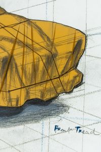 Christo : Wrapped Automobile Project for 1950 Studebaker Champion, Series 9G Coup�  - Asta Selected Prints - Associazione Nazionale - Case d'Asta italiane