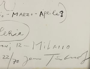 Jean Tinguely : Senza titolo (Sette & Baluba)  - Asta Selected Prints - Associazione Nazionale - Case d'Asta italiane