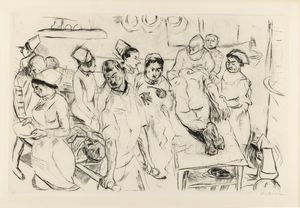 Max Beckmann - Große Operation