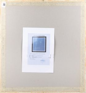 AGOSTINO BONALUMI : Blu  - Asta Selected Prints - Associazione Nazionale - Case d'Asta italiane
