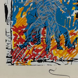 MARIO SCHIFANO : Senza titolo  - Asta Selected Prints - Associazione Nazionale - Case d'Asta italiane