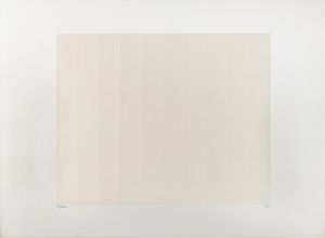 ENRICO CASTELLANI - Senza titolo - Cordonatura