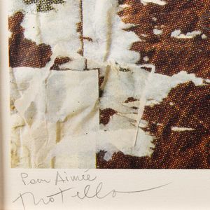 MIMMO ROTELLA : M�moire de la Libert�  - Asta Selected Prints - Associazione Nazionale - Case d'Asta italiane