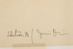 JIM DINE : 12’ Saddle Bench for Basils Studio  - Asta Selected Prints - Associazione Nazionale - Case d'Asta italiane