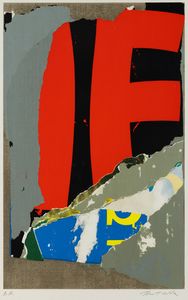 MIMMO ROTELLA - Senza titolo
