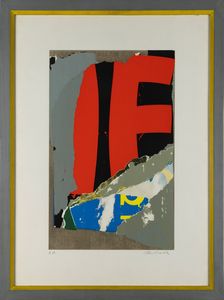 MIMMO ROTELLA : Senza titolo  - Asta Selected Prints - Associazione Nazionale - Case d'Asta italiane