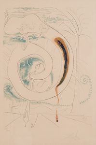Salvador Dalì - Le Cercle viscéral du cosmos