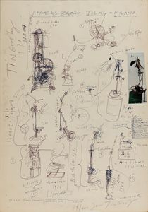 Jean Tinguely - Senza titolo
