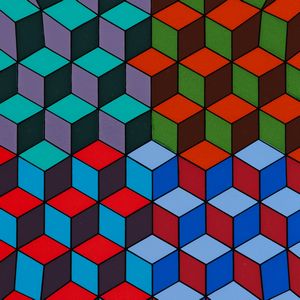 VICTOR VASARELY : Senza titolo  - Asta Selected Prints - Associazione Nazionale - Case d'Asta italiane