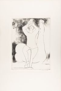 Marino Marini : Gioco del giocoliere  - Asta Selected Prints - Associazione Nazionale - Case d'Asta italiane