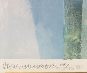 Robert Rauschenberg : Senza titolo  - Asta Selected Prints - Associazione Nazionale - Case d'Asta italiane