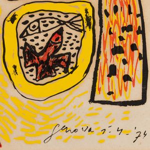 Guillaume Corneille : Pinocchio  - Asta Selected Prints - Associazione Nazionale - Case d'Asta italiane