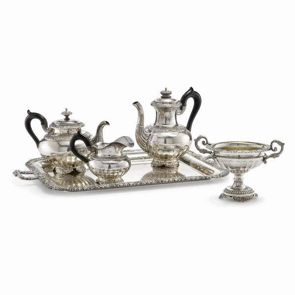 SERVITO DA T&Egrave; E CAFF&Egrave;, SECOLO XX  - Asta Argenti italiani ed europei - Associazione Nazionale - Case d'Asta italiane