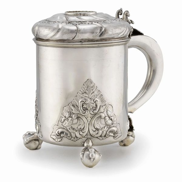 TANKARD, NORD EUROPA, SECOLO XVIII  - Asta Argenti italiani ed europei - Associazione Nazionale - Case d'Asta italiane