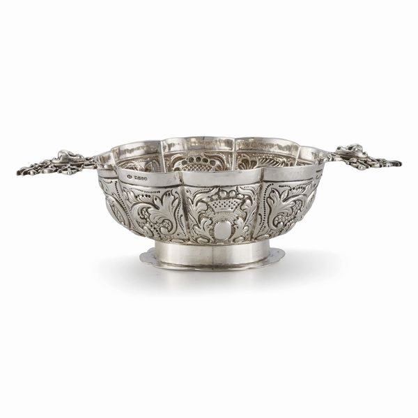 COPPA DA BRANDY, PAESI BASSI, FINE SECOLO XVIII, INIZI SECOLO XX  - Asta Argenti italiani ed europei - Associazione Nazionale - Case d'Asta italiane