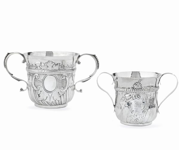 DUE COPPE, LONDRA, 1748 e 1759, ARGENTIERI WILLIAM WILLIAMS I E NON IDENTIFICATO  - Asta Argenti italiani ed europei - Associazione Nazionale - Case d'Asta italiane